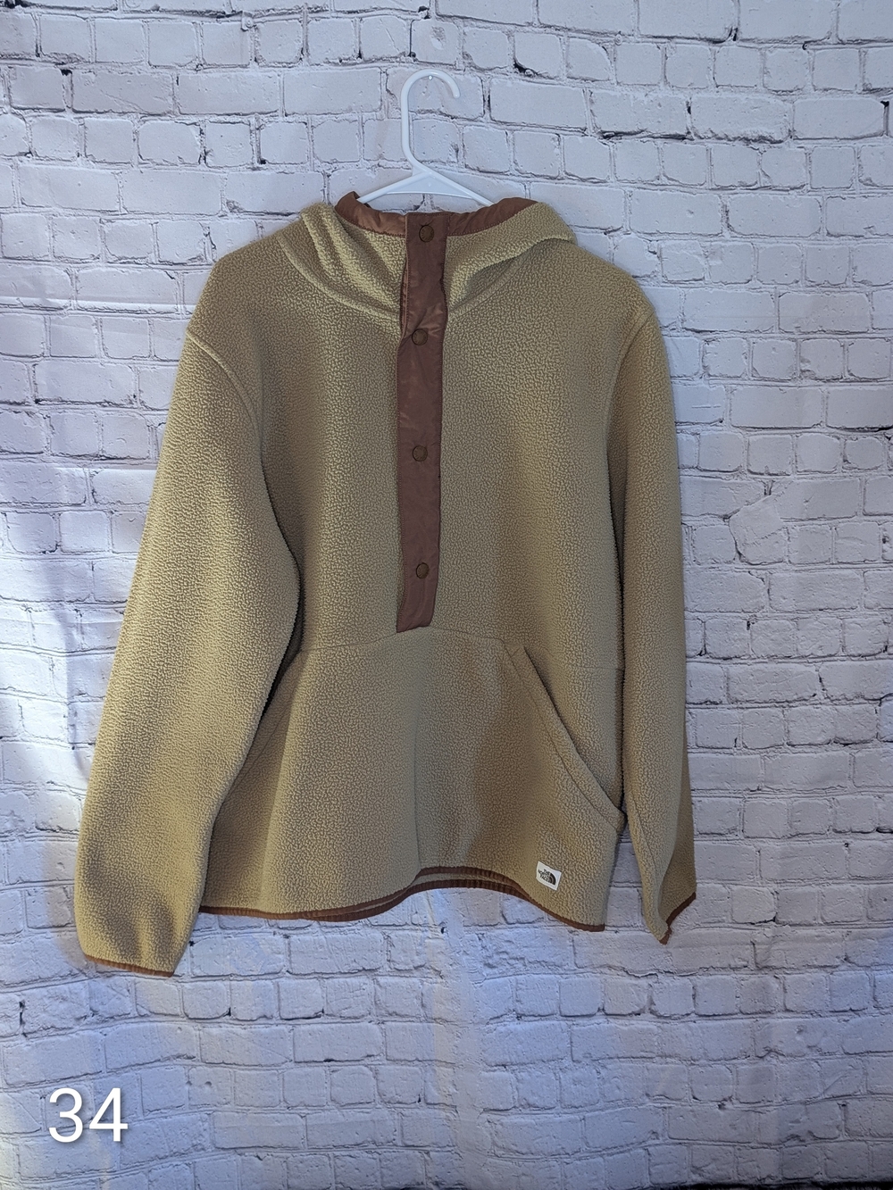 The North Face Carbondale 1/4 Snap Fleece Size L